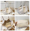 Beige Elegant Suede Tote Bag - Soft and Stylish Handbag for Everyday Use