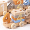 Wooden Number Train Toy for Kids – Educational Counting and Number Recognition Blocks – Early Learning Building Set for Toddlers