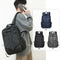 Grey Casual Korean Style Backpack - Versatile Laptop Bag for Students, Business, and Travel - Fashionable and Practical