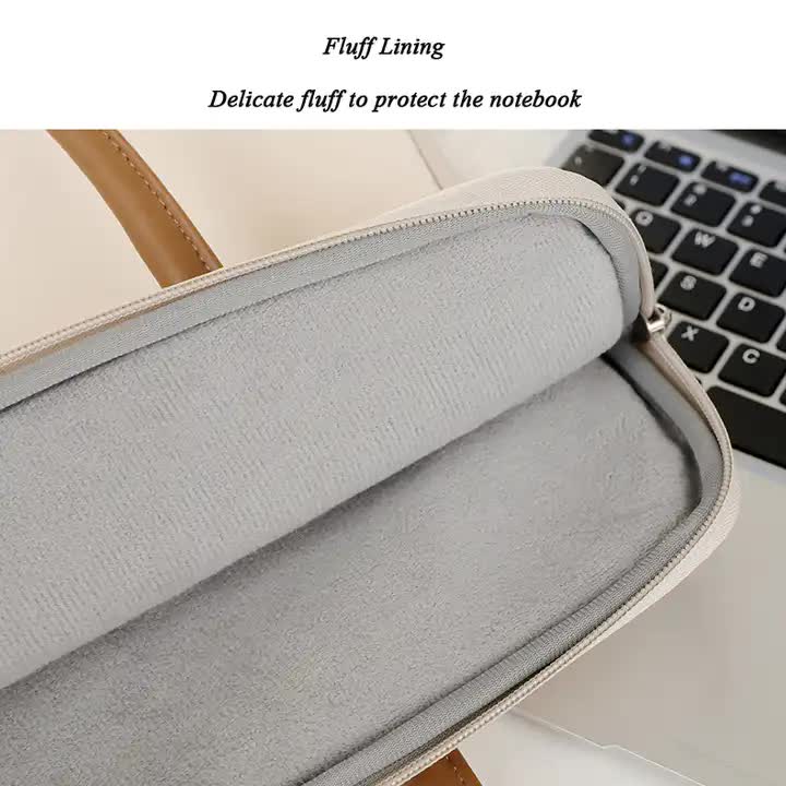 Black Simple & Stylish Laptop Bag - Elegant Notebook Carrier for Students, Professionals, and Gift Purposes