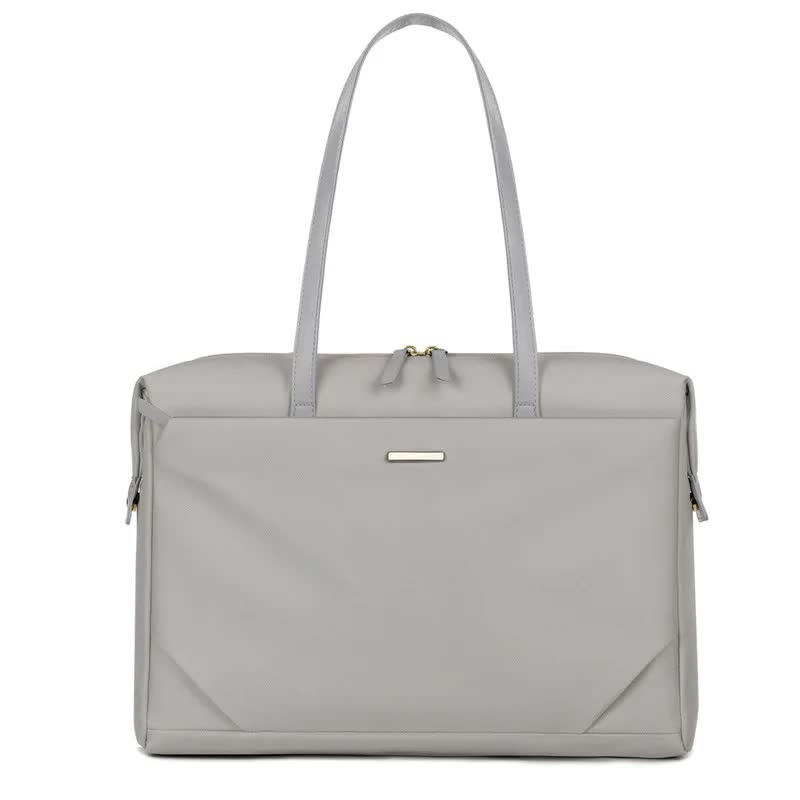 Grey Women’s Work Tote Bag – New Fashionable Laptop Bag, Large Capacity Business Briefcase, Commute & Office Tote