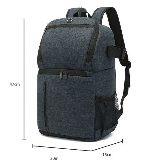 Waterproof DSLR Camera Backpack - Multifunctional large-capacity camera bag that easily carries a tripod mount and headphone jack