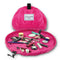 Pink Portable Drawstring Cosmetic Storage Bag for Travel and Daily Use(Cosmetics pictured are photo props and are not included)