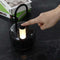 White Portable Rechargeable LED Lantern -Touch Control, Adjustable Brightness, USB Charging