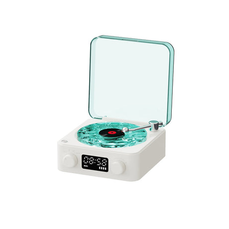 White, KW03 Bluetooth Sleep Sound Machine - Retro Design with 1500mAh Battery