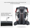 Black 60L Waterproof Hiking Backpack with Multi-Pocket Design for Outdoor Adventures