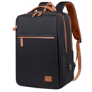 Black Waterproof Business Backpack - 31L Capacity, Stylish and Versatile