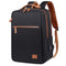 Black Waterproof Business Backpack - 31L Capacity, Stylish and Versatile