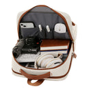 Off White Waterproof Business Backpack - 31L Capacity, Stylish and Versatile