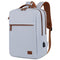 Light Blue Waterproof Business Backpack - 31L Capacity, Stylish and Versatile