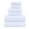 White Luxury Cotton Towel Set - 36-Piece Ultra-Soft Bath, Hand, and Washcloth Set