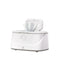 White USB-Powered Baby Wet Wipes Warmer - Portable and Adjustable Heating