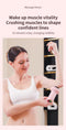 White Portable Electric Body Sculpting Massager - Slimming and Relaxation Tool