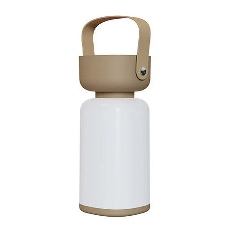 Yellow-brown Rechargeable Portable Camping Lantern - Lightweight LED Tent Light with Handle