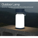 Yellow-brown Rechargeable Portable Camping Lantern - Lightweight LED Tent Light with Handle