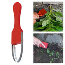 Yellow Garden Hand Weeder Tool Set - 2-Piece Set, Fork Tips for Efficient Weeding, Ergonomic Design