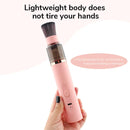 Blue Mini Portable Wireless Dust Vacuum Cleaner, Powerful and Long-Lasting Handheld Vacuum for Makeup Tables, Powder, and Dust