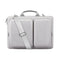 Grey 15.6-Inch Shockproof Laptop Bag with Compartments – Slim Design, Travel-Ready