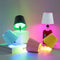 White RGB Color-Changing LED Bottle Lamp - Adjustable Smart Lighting for Home Decor