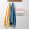 Yellow Thickened Coral Fleece Towel Set, Large Bath Towel & Face Towel Combo, Soft & Absorbent Towels for Home Use