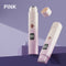 Gradient Pink Double-Headed Hair Removal Trimmer - Precision Shaving & Shortening with Type-C Charging