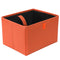 White Foldable Car Trash Bin and Storage Box - 23x17x15cm, Space-Saving, Convenient Design