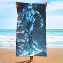 2 pcs Extra Large Microfiber Double-Sided Beach Towel, Quick-Drying and Portable - STJ-003-X18