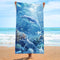 2 pcs Extra Large Microfiber Double-Sided Beach Towel, Quick-Drying and Portable - STJ-003-X20