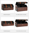 Medium Sized Black Foldable Car Trunk Storage Box - Large Capacity Insertable Rear Organizer