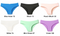 Comfortable Cotton Low-Waist Underwear, Breathable and Soft, Set of 6 Colors size S