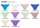 4 pcs High-Waisted Cotton Bikini Briefs for Women, Slim Fit & Comfortable S Size