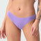 4 pcs Violet High-Waisted Cotton Bikini Briefs for Women, Slim Fit & Comfortable XL Size