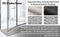 Grey Quick-Dry Absorbent Non-Slip Bath Rug for Bathroom, Kitchen & Entryway 45x70cm