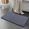 2 pcs Blue Quick-Dry Absorbent Non-Slip Bath Rug for Bathroom, Kitchen & Entryway 40x60cm