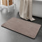 Brown Quick-Dry Absorbent Non-Slip Bath Rug for Bathroom, Kitchen & Entryway 50x80cm