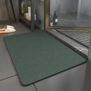 2 pcs Green Quick-Dry Absorbent Non-Slip Bath Rug for Bathroom, Kitchen & Entryway 40x60cm