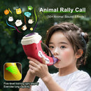 Yellow Interactive Animal Sound Whistle Horn for Kids – Lung Capacity Training and 30+ Sound Effects Toy