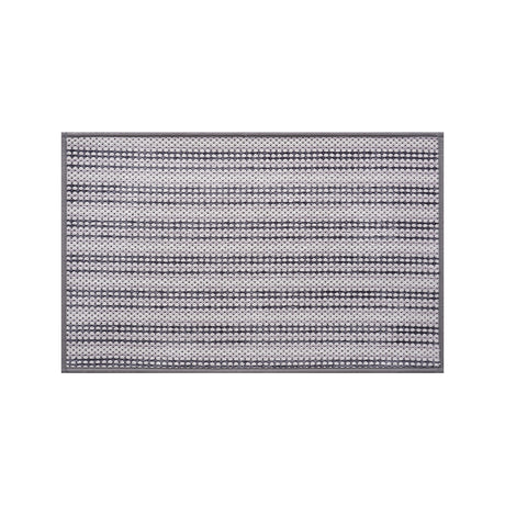 Black Safe & Dry Bathroom Mat - Non-Slip Absorbent Bath Rug 40x60cm