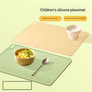 Yellow Safe & Durable Silicone Placemat - Heat Resistant, Spill-Proof Table Protector for Kids & Adults(40*60CM)