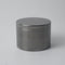 Grey Premium 4-Layer Zinc Alloy Herb Grinder - Magnetic Lid & Fine Grinding, 63mm, 162g