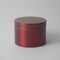 Red Premium 4-Layer Zinc Alloy Herb Grinder - Magnetic Lid & Fine Grinding, 63mm, 162g