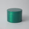 Green Premium 4-Layer Zinc Alloy Herb Grinder - Magnetic Lid & Fine Grinding, 63mm, 162g