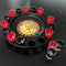 Wine Game Shot Drinking Roulette Set with Casino Spin Glass Shot Party Bar Game