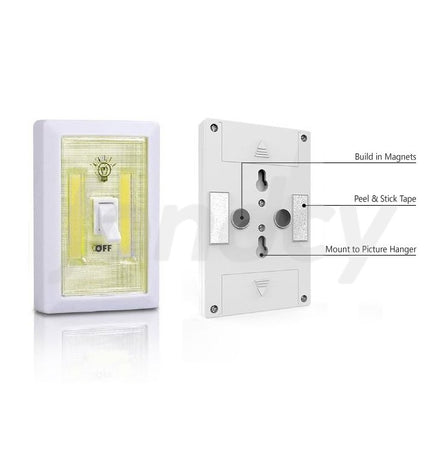 Wireless Light Switch with COB LED Technology