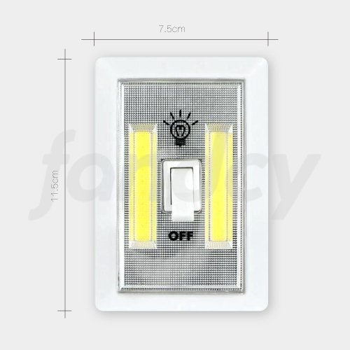 Wireless Light Switch with COB LED Technology