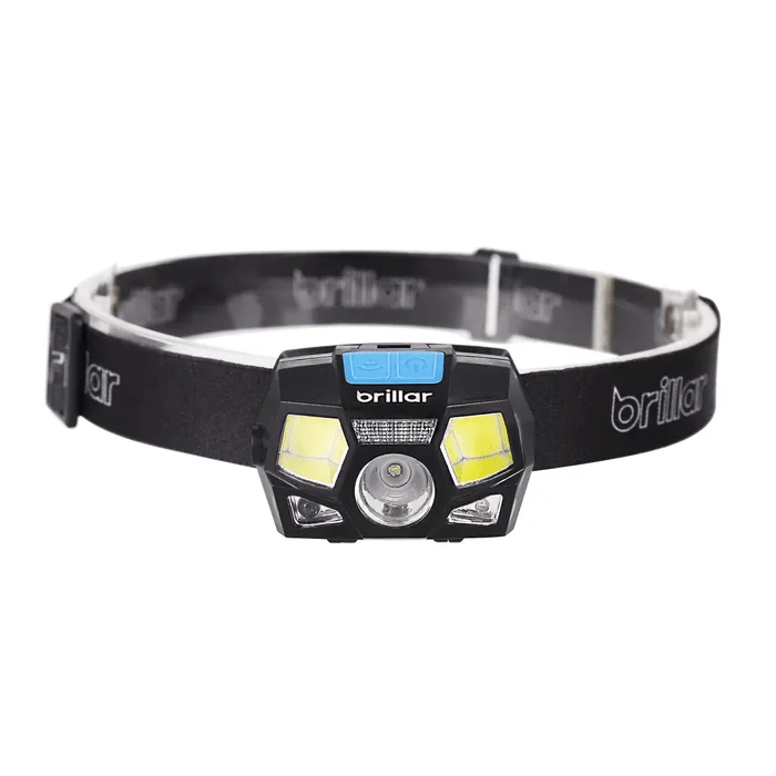 Brillar Sixth Sense - 200 Lumen 6 Mode Rechargeable Headlamp