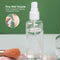 6 Pcs Travel Bottle Set with PVC Storage Bag