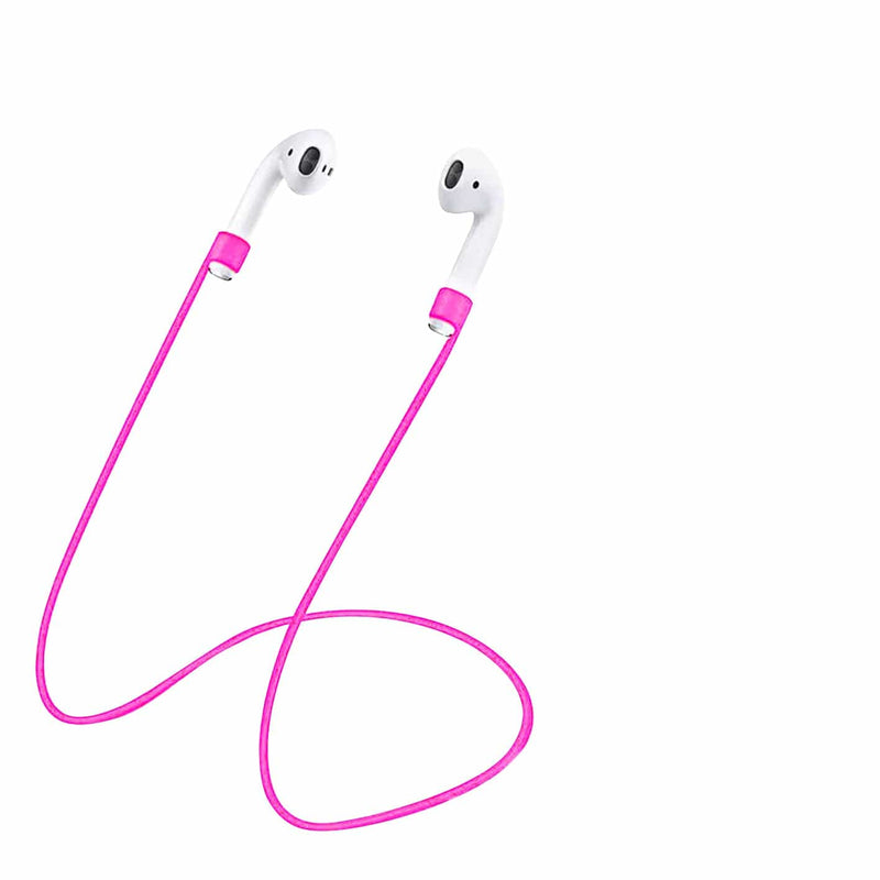 Silicone Anti-loss Cable Lanyard Earphones Holder/Strap for AirPods 1/2/Pro - 4 colors Random colour Selected