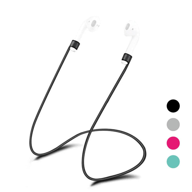 Silicone Anti-loss Cable Lanyard Earphones Holder/Strap for AirPods 1/2/Pro - 4 colors Random colour Selected