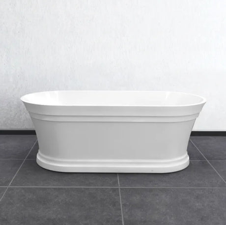 1500*750*560mm Hampton 1500 NF and Gloss White Freestanding Bathtub